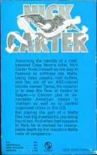 Nick Carter: The Mark of Cosa Nostra. Jon Messman