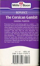The Corsican Gambit. Sandra Marton (Сандра Мертон)