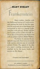 Frankenstein. Mary Shelly (Мэри Шелли)