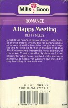A Happy Meeting. Betty Neels (Бетти Нилс)